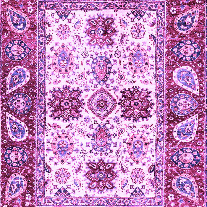 Abstract Purple Modern Rug, abs2977pur