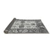 Sideview of Abstract Gray Modern Rug, abs2977gry