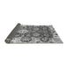 Sideview of Abstract Gray Modern Rug, abs2978gry