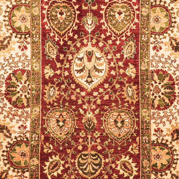 Abstract Orange Modern Rug, abs2978org