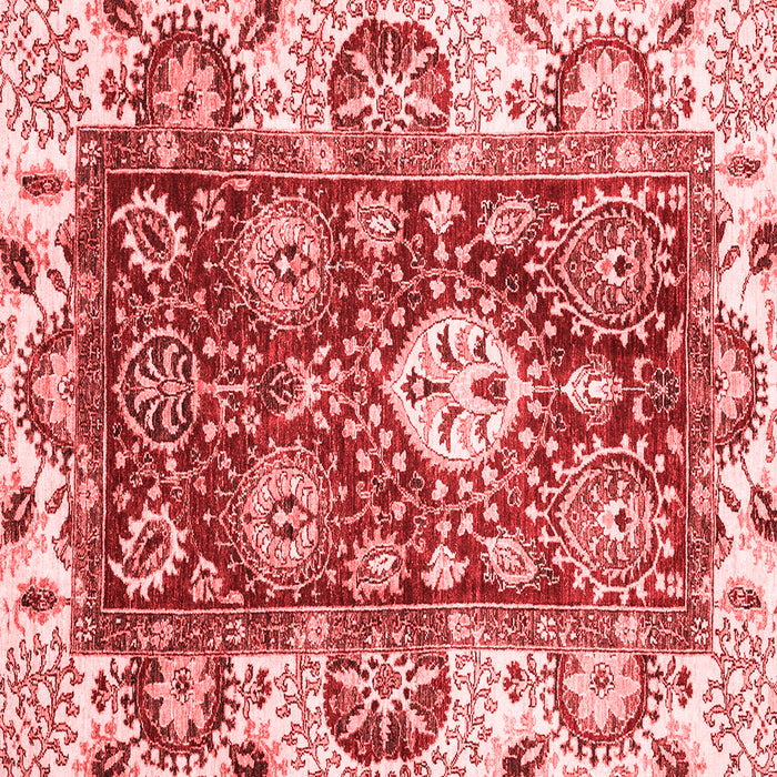 Abstract Red Modern Rug, abs2978red