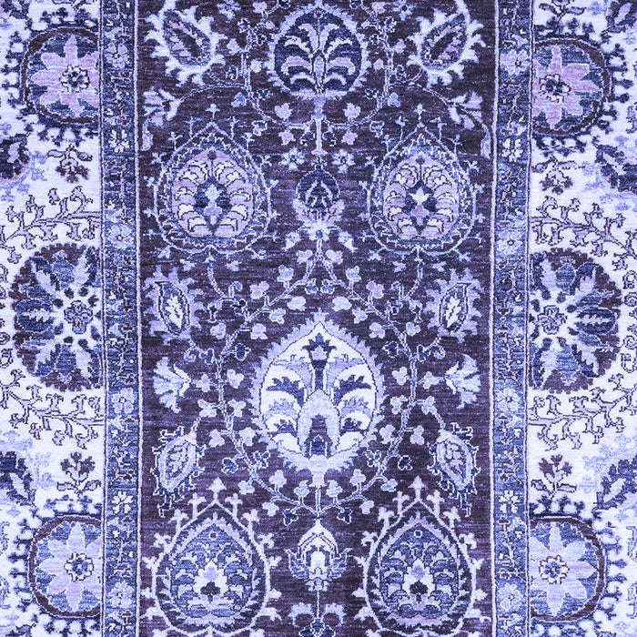 Abstract Blue Modern Rug, abs2978blu