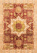 Machine Washable Abstract Orange Modern Area Rugs, wshabs2979org