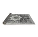 Sideview of Abstract Gray Modern Rug, abs2979gry