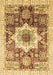 Machine Washable Abstract Brown Modern Rug, wshabs2979brn