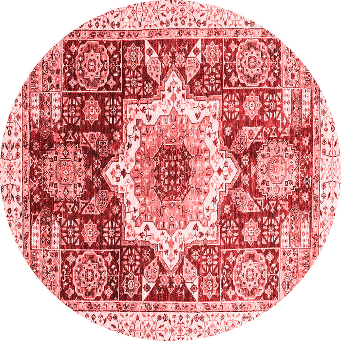 Machine Washable Abstract Red Modern Rug, wshabs2979red