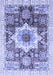 Abstract Blue Modern Rug, abs2979blu