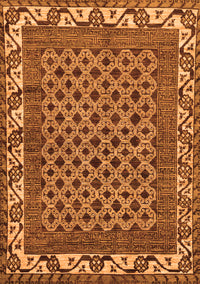 Southwestern Orange Country Rug, abs297org