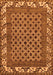 Southwestern Orange Country Rug, abs297org