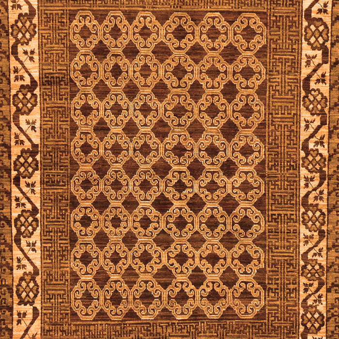 Machine Washable Southwestern Orange Country Area Rugs, wshabs297org