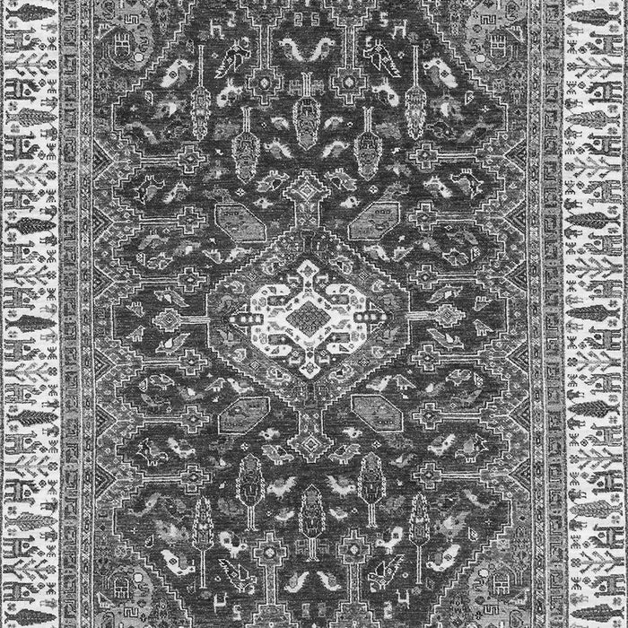 Abstract Gray Modern Rug, abs2980gry