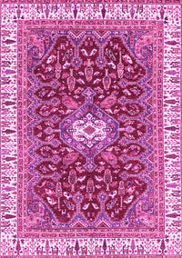 Abstract Pink Modern Rug, abs2980pnk