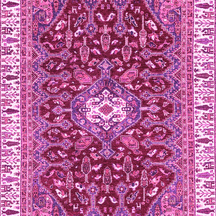 Machine Washable Abstract Pink Modern Rug, wshabs2980pnk