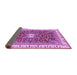 Sideview of Abstract Purple Modern Rug, abs2980pur