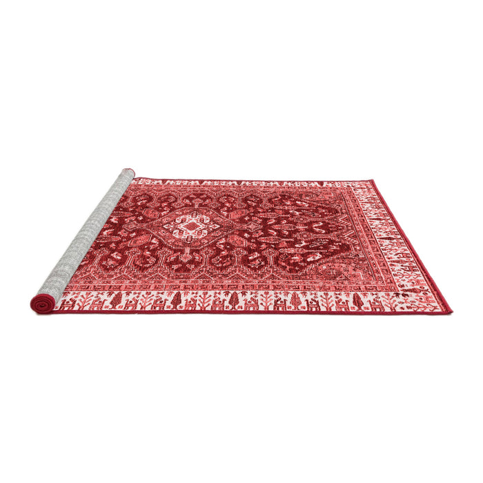 Modern Red Washable Rugs