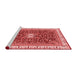 Modern Red Washable Rugs