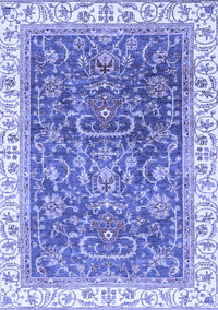 Oriental Blue Traditional Rug, abs2981blu