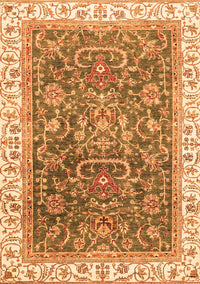 Oriental Orange Traditional Rug, abs2981org