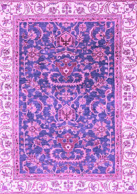 Oriental Purple Traditional Rug, abs2981pur