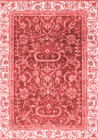 Oriental Red Traditional Rug, abs2981red