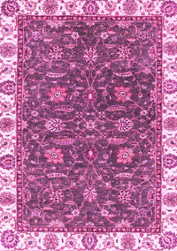 Abstract Pink Modern Rug, abs2982pnk