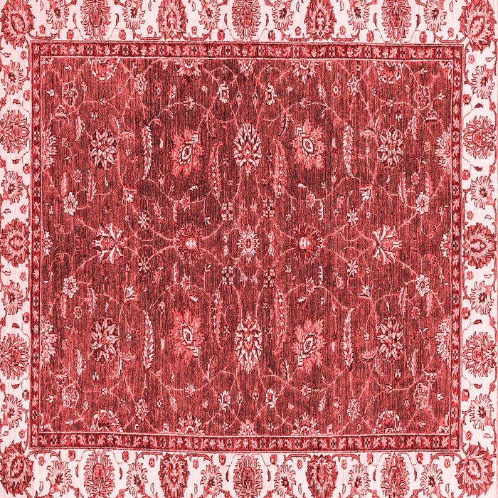 Machine Washable Abstract Red Modern Rug, wshabs2982red
