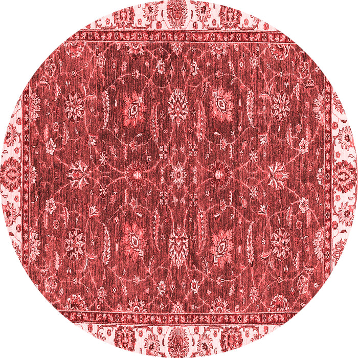 Machine Washable Abstract Red Modern Rug, wshabs2982red