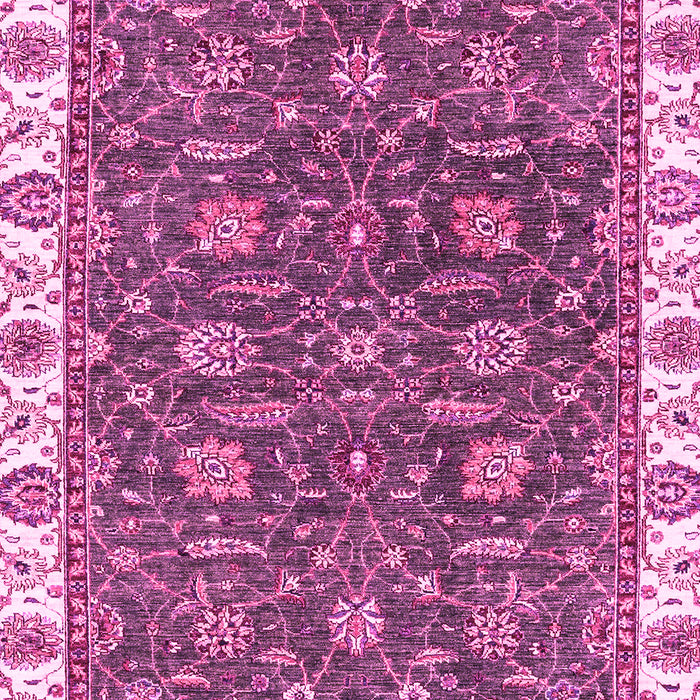 Machine Washable Abstract Pink Modern Rug, wshabs2982pnk