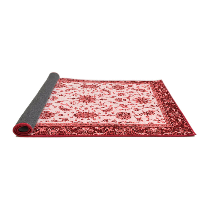 Abstract Red Modern Area Rugs