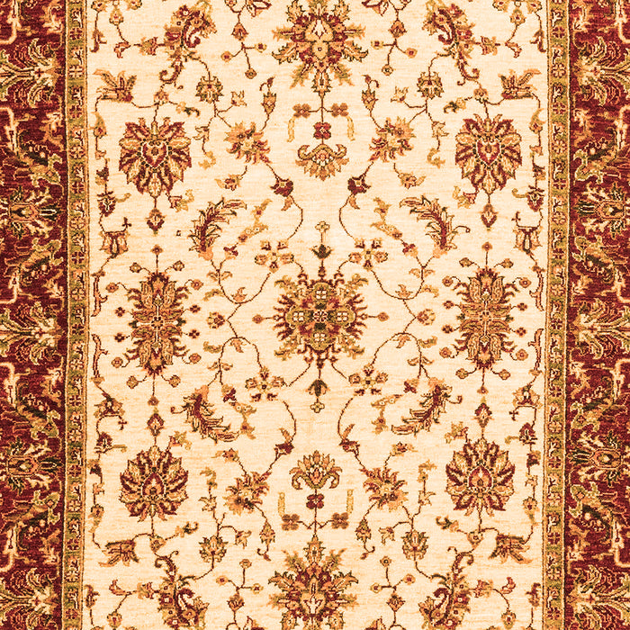 Machine Washable Abstract Orange Modern Area Rugs, wshabs2983org