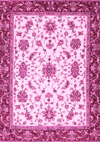 Abstract Pink Modern Rug, abs2983pnk