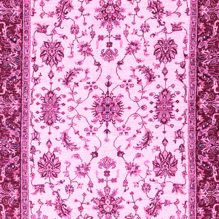 Machine Washable Abstract Pink Modern Rug, wshabs2983pnk