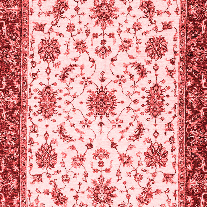 Abstract Red Modern Area Rugs