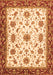 Abstract Orange Modern Rug, abs2983org