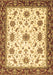 Abstract Brown Modern Rug, abs2983brn