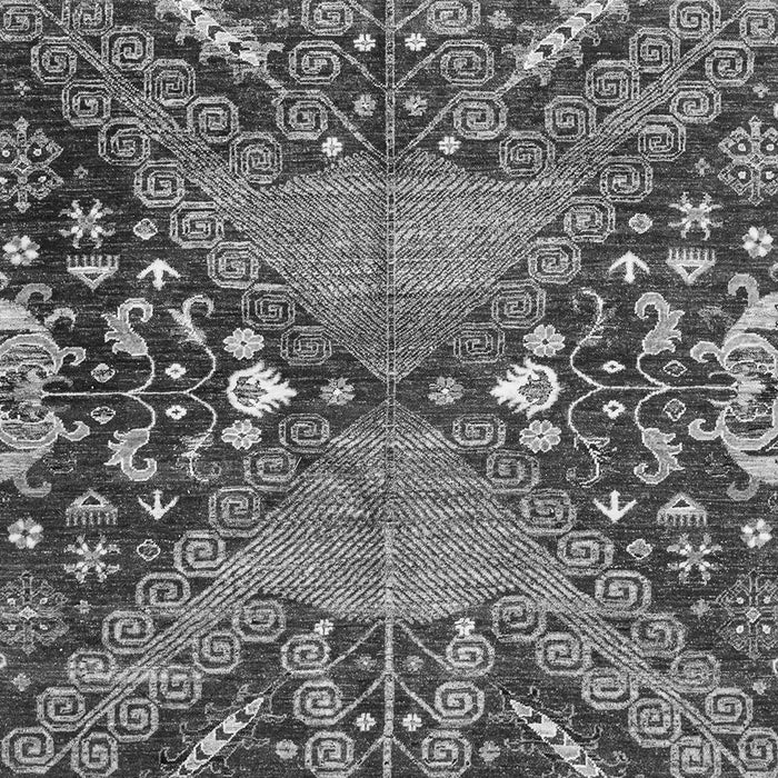 Abstract Gray Modern Rug, abs2984gry