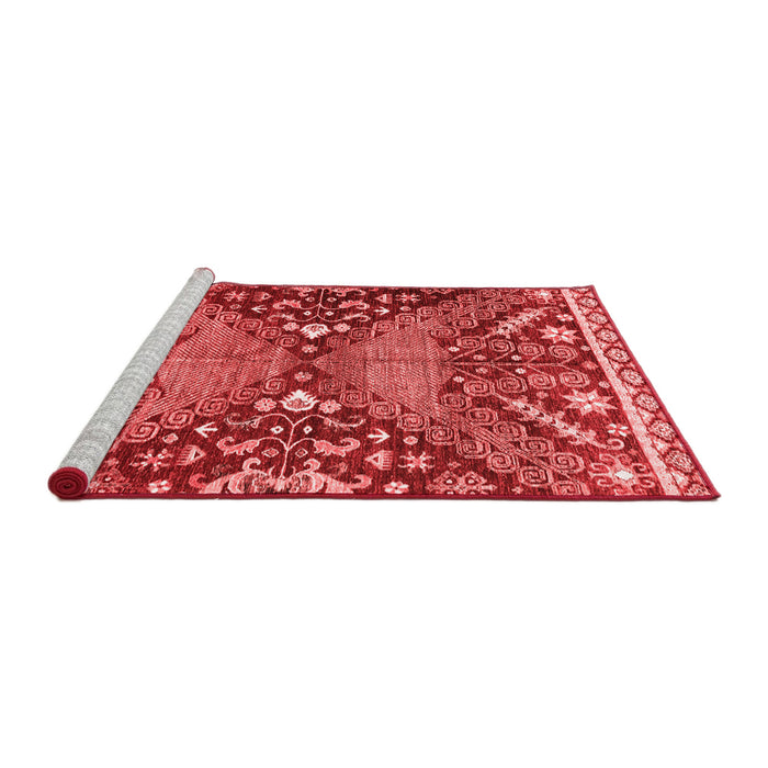 Modern Red Washable Rugs