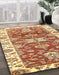 Machine Washable Abstract Red Rug in a Family Room, wshabs2985