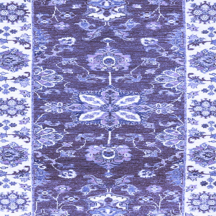 Abstract Blue Modern Rug, abs2985blu