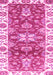 Abstract Pink Modern Rug, abs2985pnk