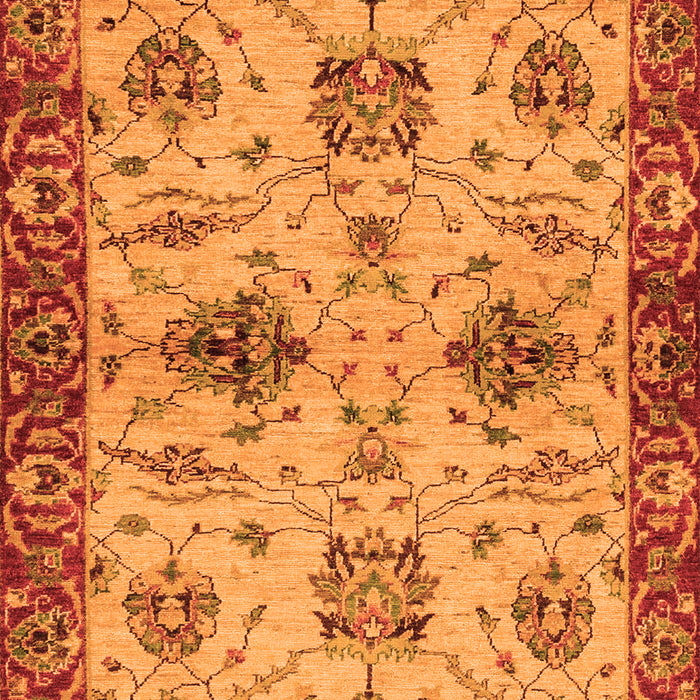Oriental Orange Traditional Rug, abs2986org