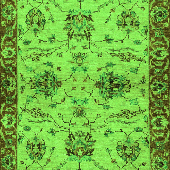 Oriental Green Traditional Rug, abs2986grn