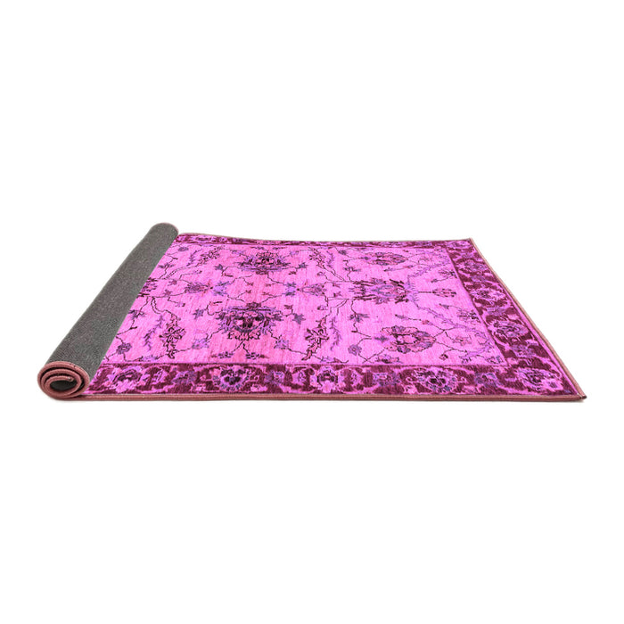 Sideview of Oriental Purple Traditional Rug, abs2986pur