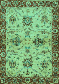 Oriental Turquoise Traditional Rug, abs2986turq