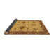 Sideview of Oriental Brown Traditional Rug, abs2986brn