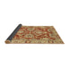 Sideview of Abstract Red Oriental Rug, abs2987