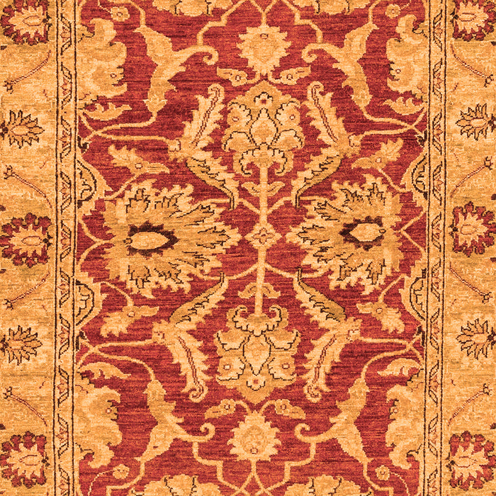 Oriental Orange Traditional Rug, abs2987org