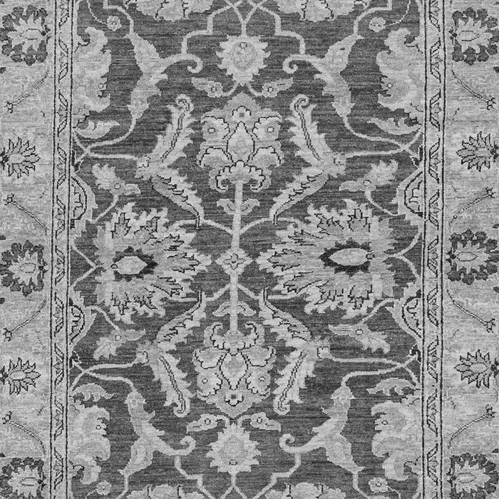 Machine Washable Oriental Gray Traditional Rug, wshabs2987gry