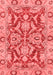 Oriental Red Traditional Area Rugs