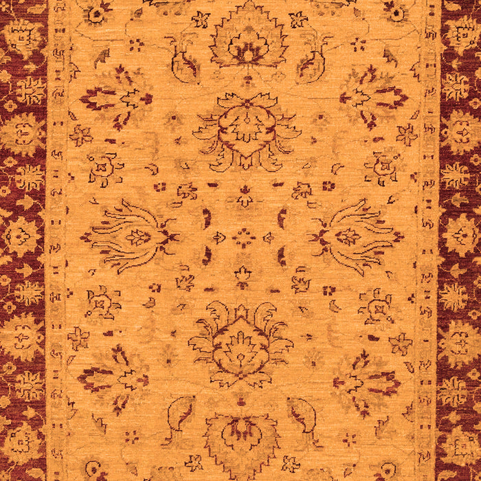 Oriental Orange Traditional Rug, abs2988org